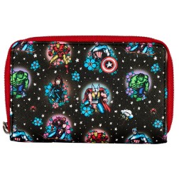 Cartera monedero loungefly funko marvel avengers