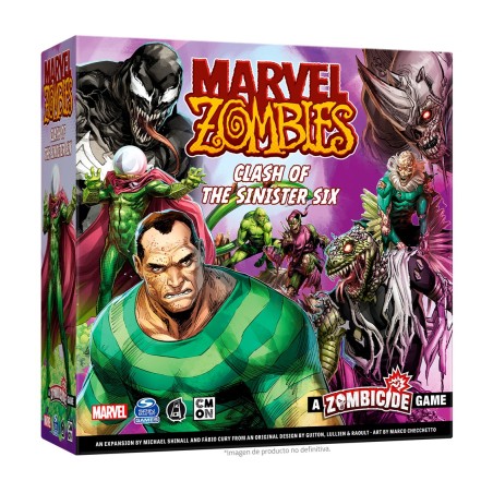 Juego mesa marvel zombies: clash of