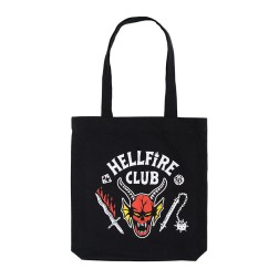 Tote bag stranger things hellfire club