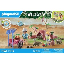 Playmobil wiltopia - refugio del tejon