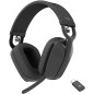 Auricular logitech zone vibe inalambrico negro