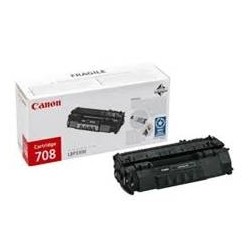 Toner canon 708 negro 2500 paginas