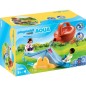 Playmobil aqua 1-2-3 balancin acuatico con