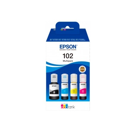 Multipack botellas tinta epson ecotank 102