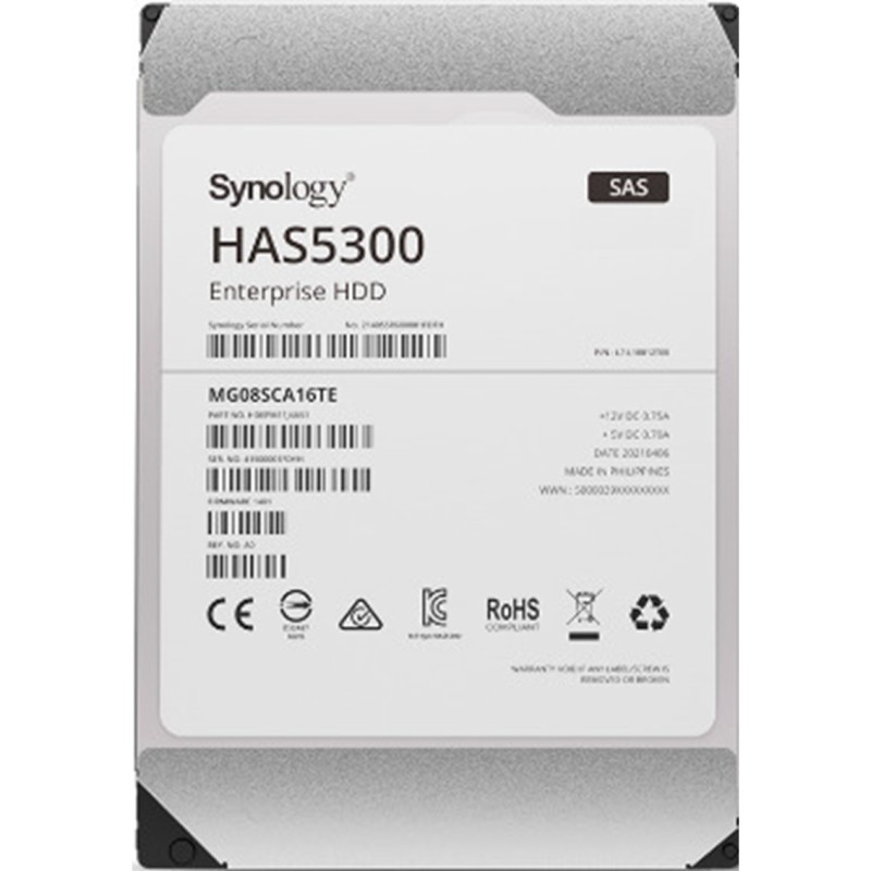 Disco duro interno hdd synology has5300 - 8t