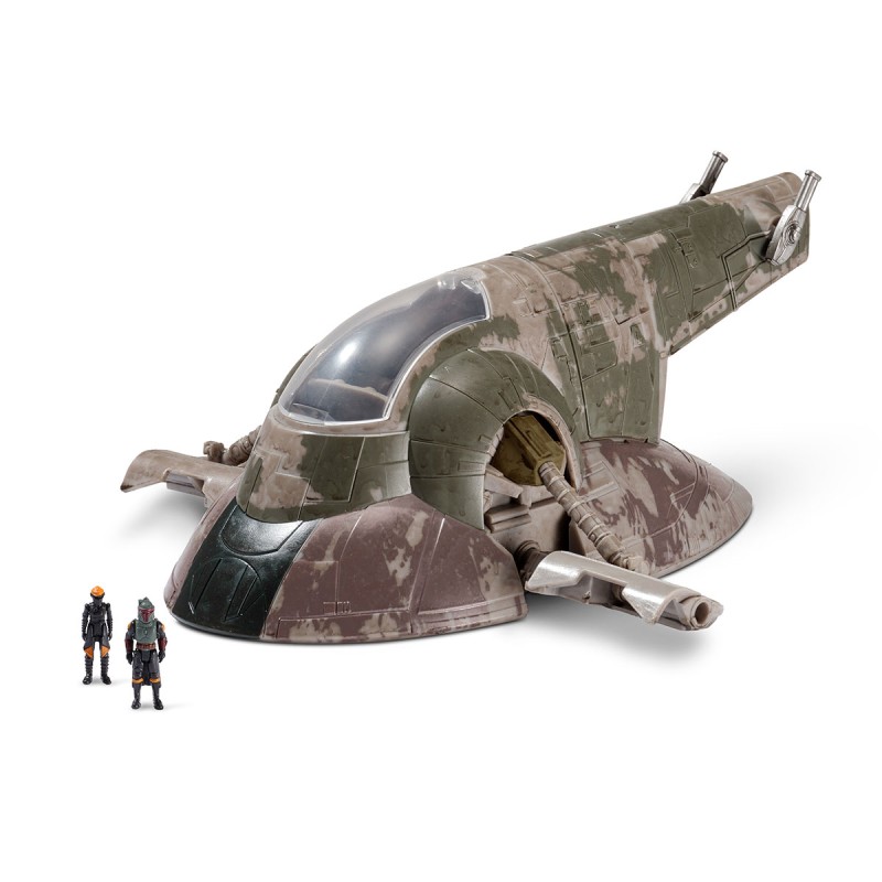 Figura star wars nave deluxe boba