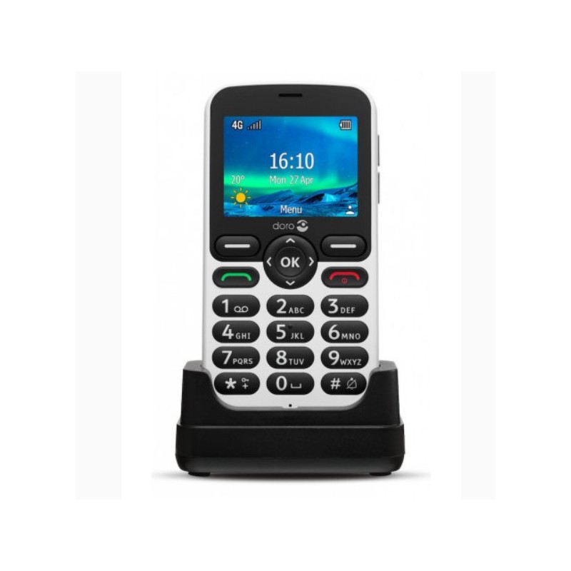 Telefono movil doro 5860 white black