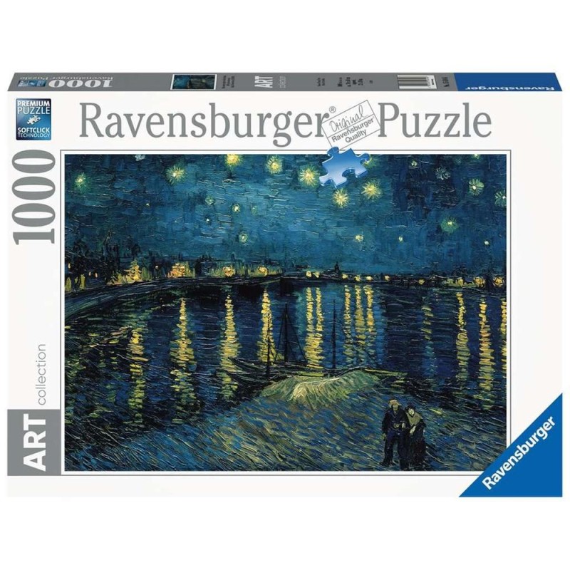 Puzzle ravensburger van gogh: noche estrellada