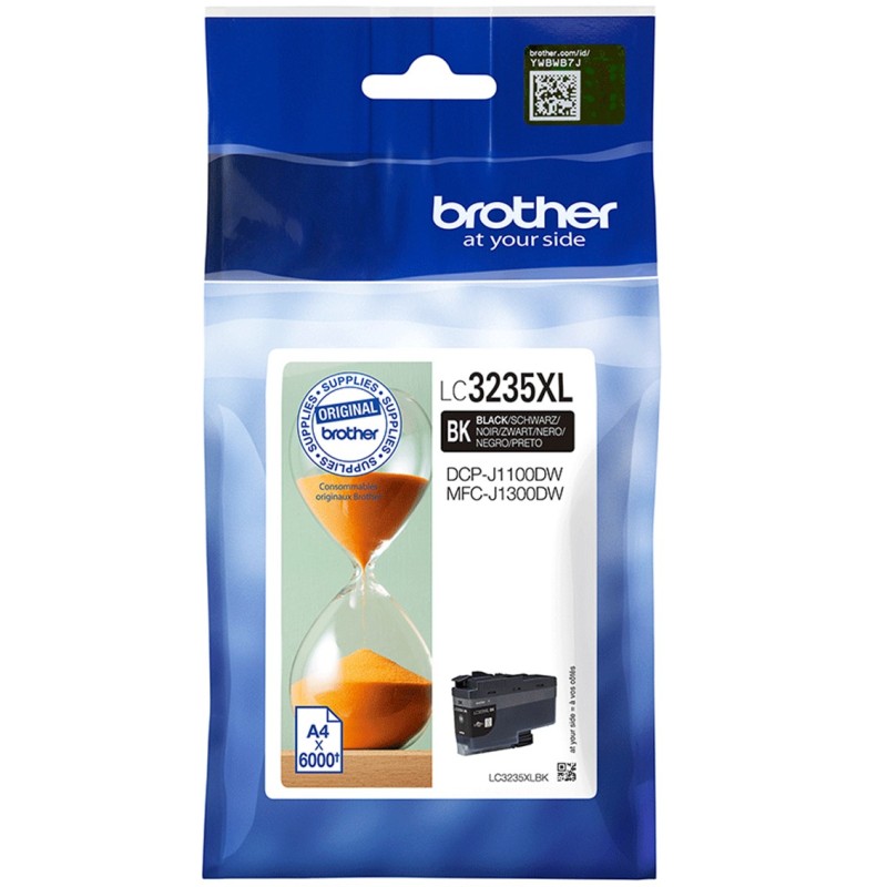 Cartucho tinta brother lc3235xlbk negro 6000