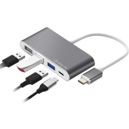 Hub logan usb tipo c silver