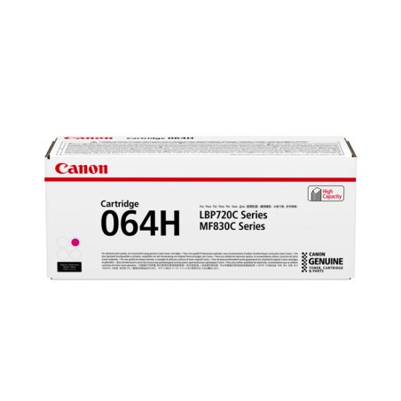 Cartucho toner canon 064h magenta 10400