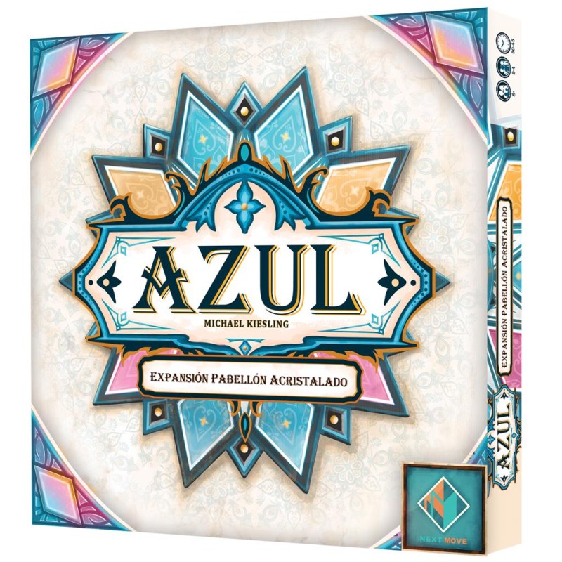 Juego mesa azul pabellon acristalado pegi