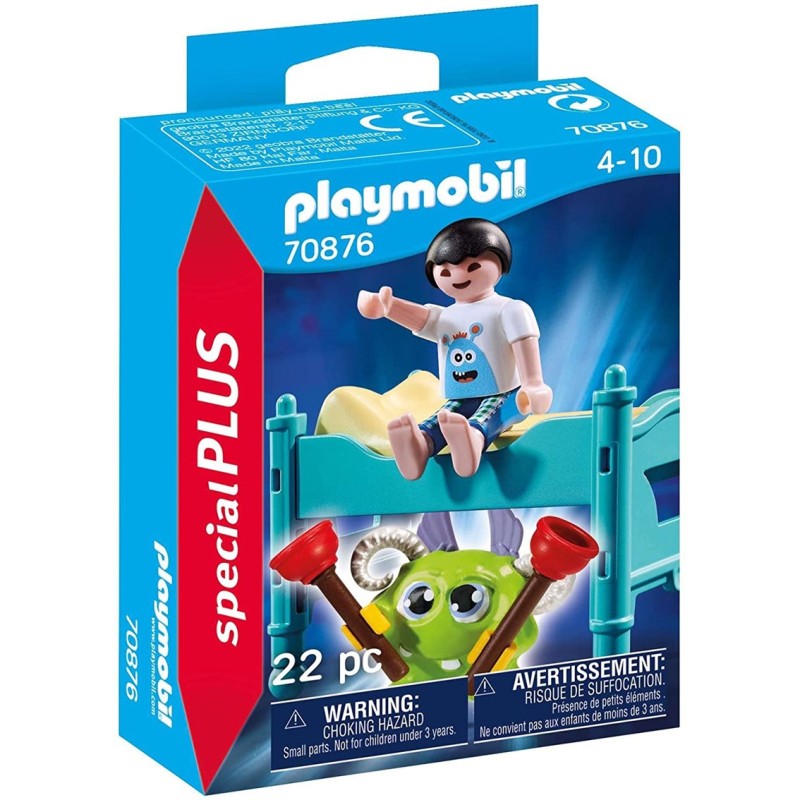 Playmobil special plus niño con mounstruo