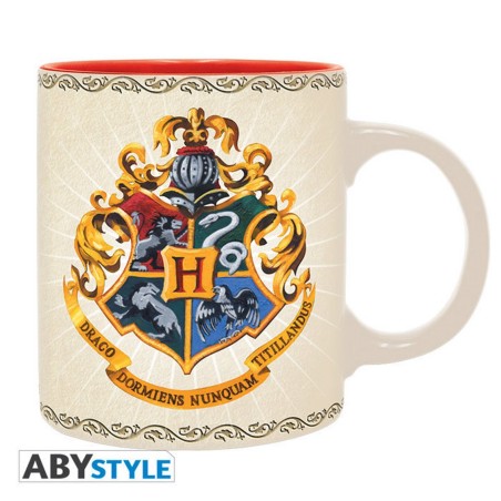 Taza abysse harry potter 4 casas