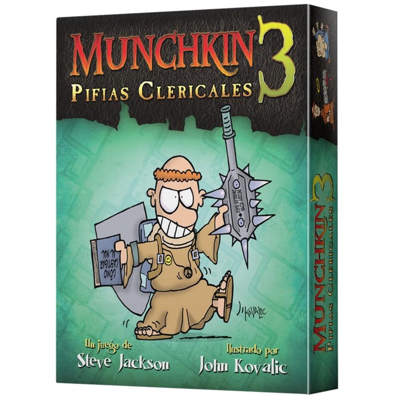 Juego mesa munchkin 3: pifias clericales