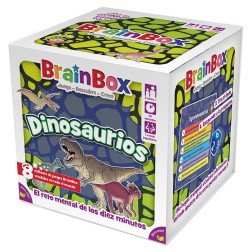 Juego mesa brainbox dinosaurios pegi 5