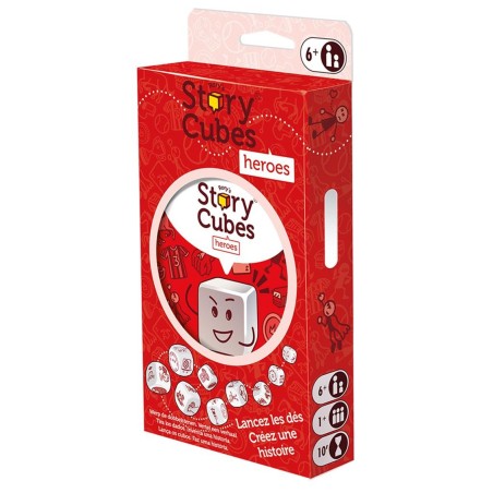 Juego mesa story cubes heroes pegi