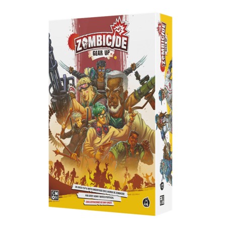 Juego mesa zombicide: gear up pegi