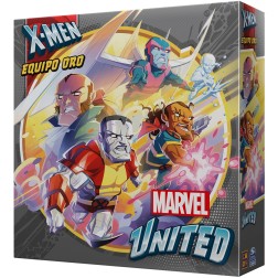 Juego mesa marvel united equipo oro