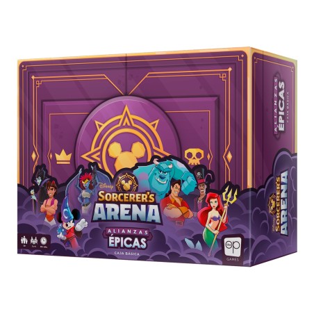 Juego mesa disney sorcerer´s arena alianzas