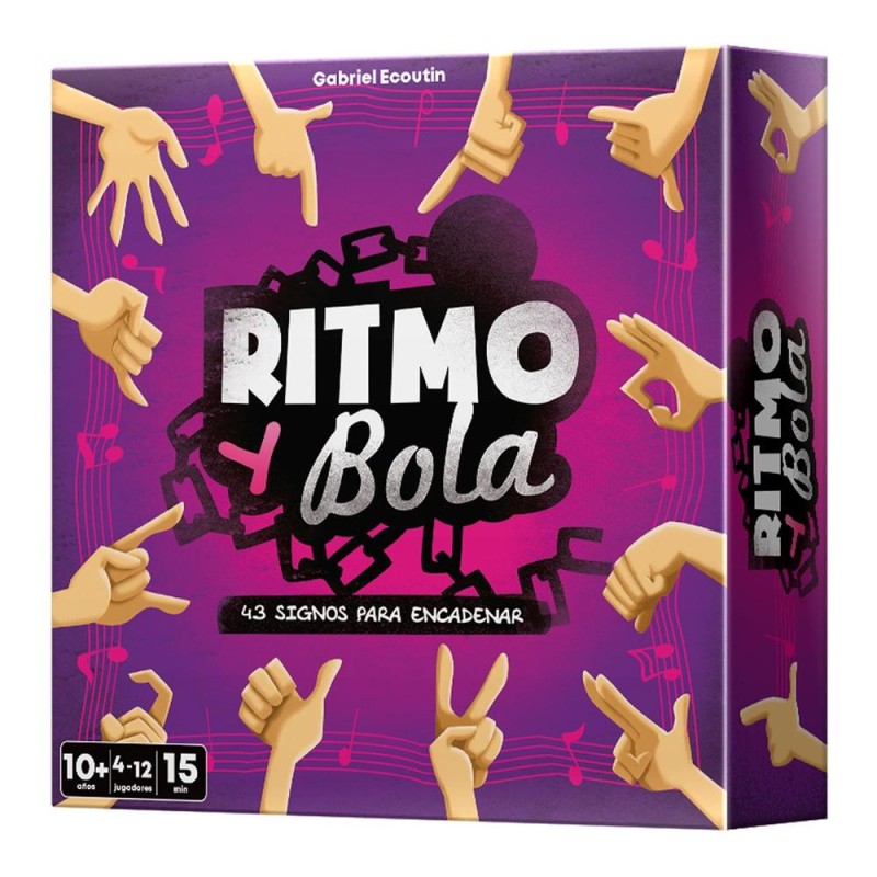 Juego mesa ritmo y bola edad