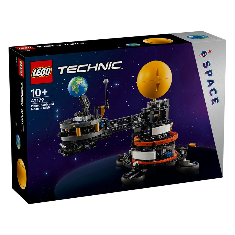 Lego technic planeta tierra y luna