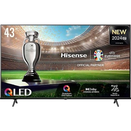 TELEVISIÓN QLED 43 HISENSE 43E7NQ SMART TELEVISIÓN 4K UH