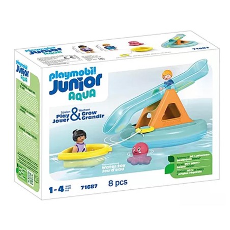 Playmobil junior aqua: isla baño con