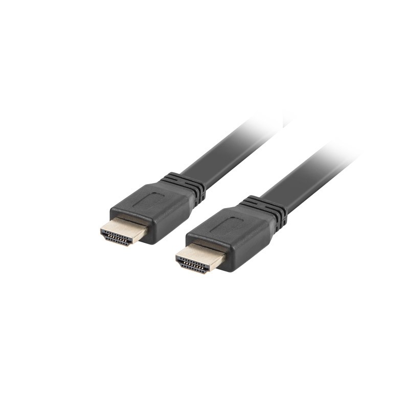 CABLE HDMI LANBERG MACHO-MACHO V2-0 4K PLANO 1-8M NEGRO