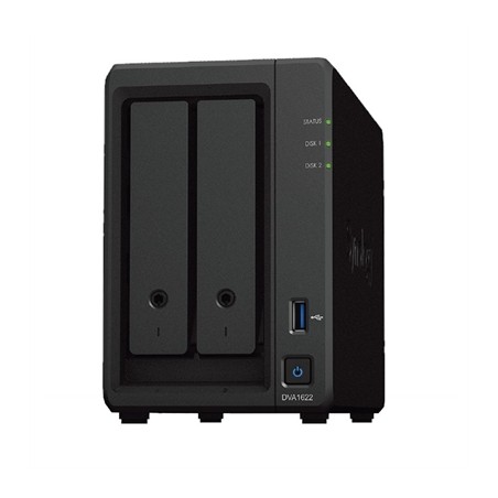 Grabador digital synology dva1622 nvr 4k