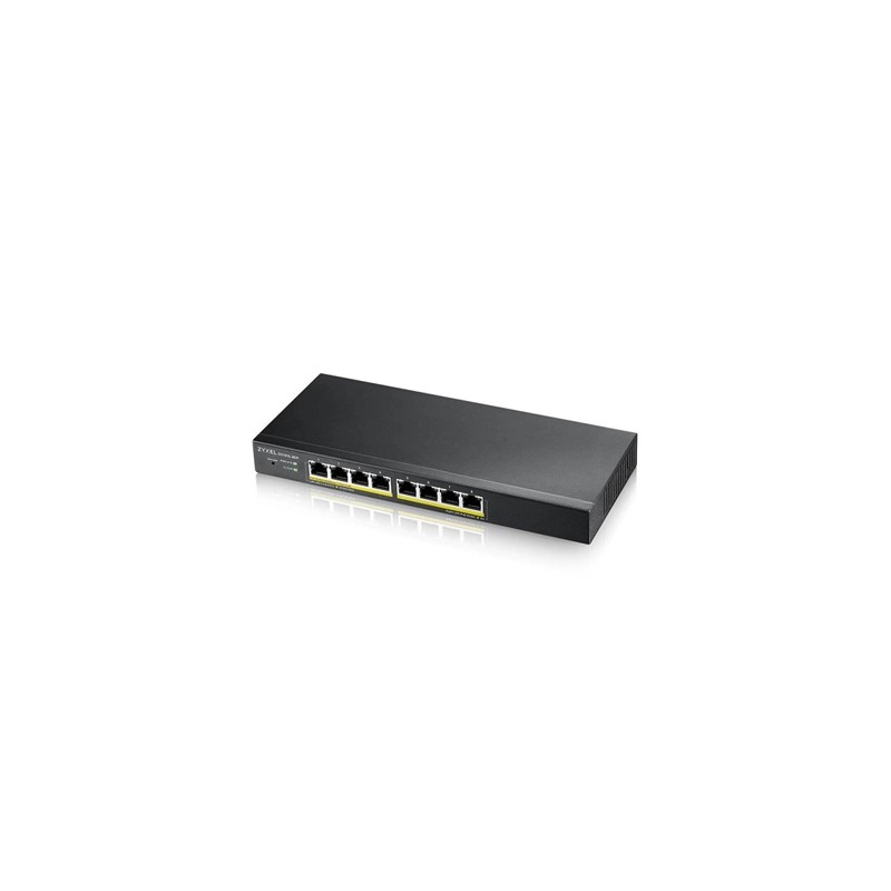 Switch 8 puertos zyxel gs1915 - 8ep gigabit