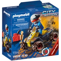 Playmobil city action quad offroad