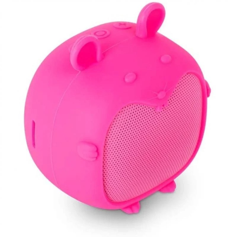 Altavoz con Bluetooth SPC Sounds Pups Mouse- 3W- 1-0- Rosa