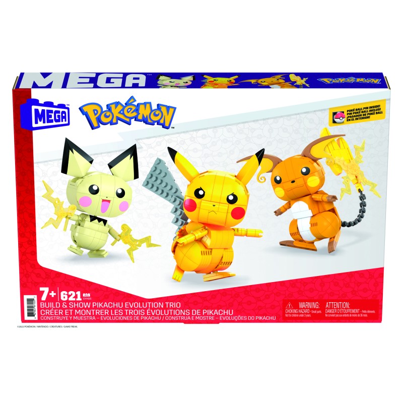 Figura mattel mega construx pokemon 3