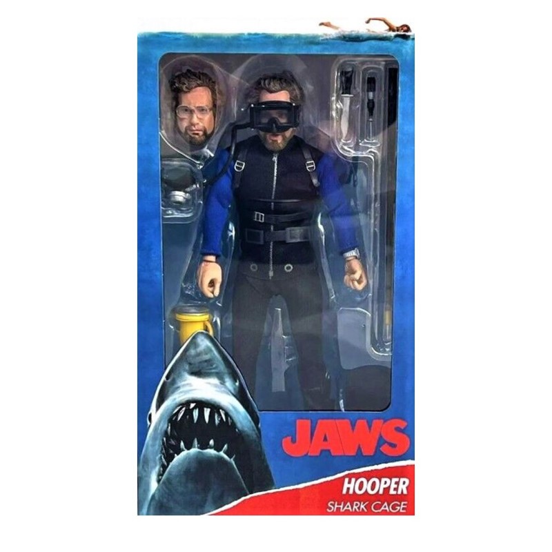 Figura neca tiburon jaws scale clothed