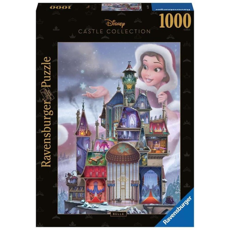 Puzzle ravensburger disney castles - bella