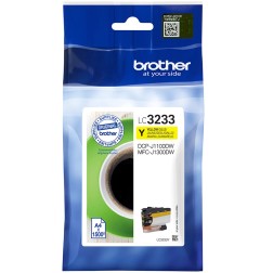 Cartucho tinta brother lc3233y amarillo 1500