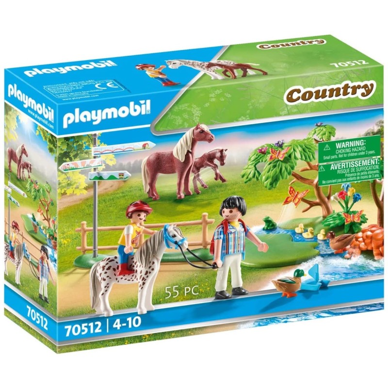 Playmobil paseo en poni