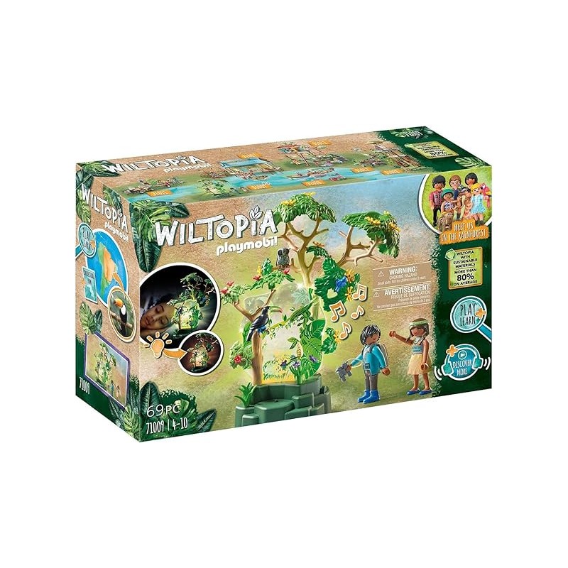 Playmobil wiltopia selva tropical con louz