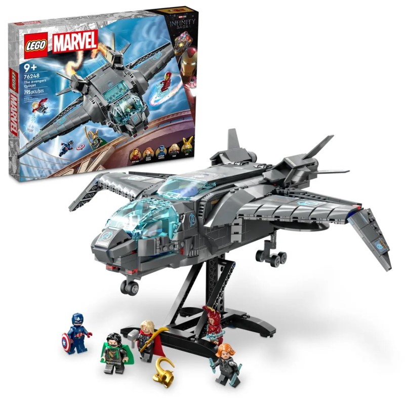 Lego marvel infinity saga quinjet los