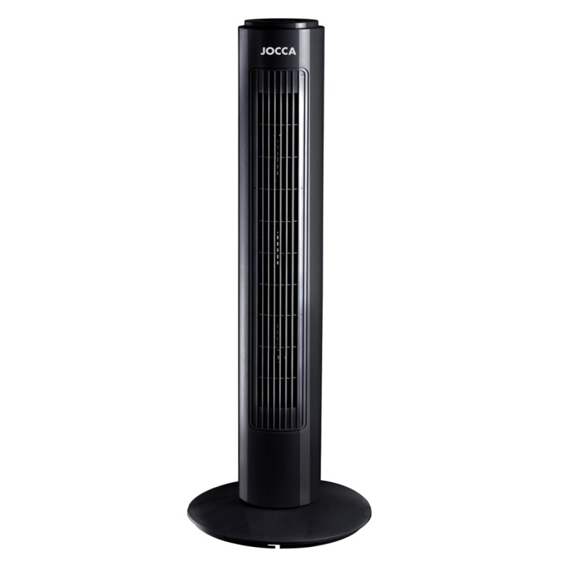 Ventilador torre jocca 73cm 45w negro