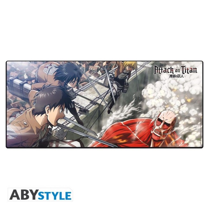 Alfombrilla abystyle attack on titan eren