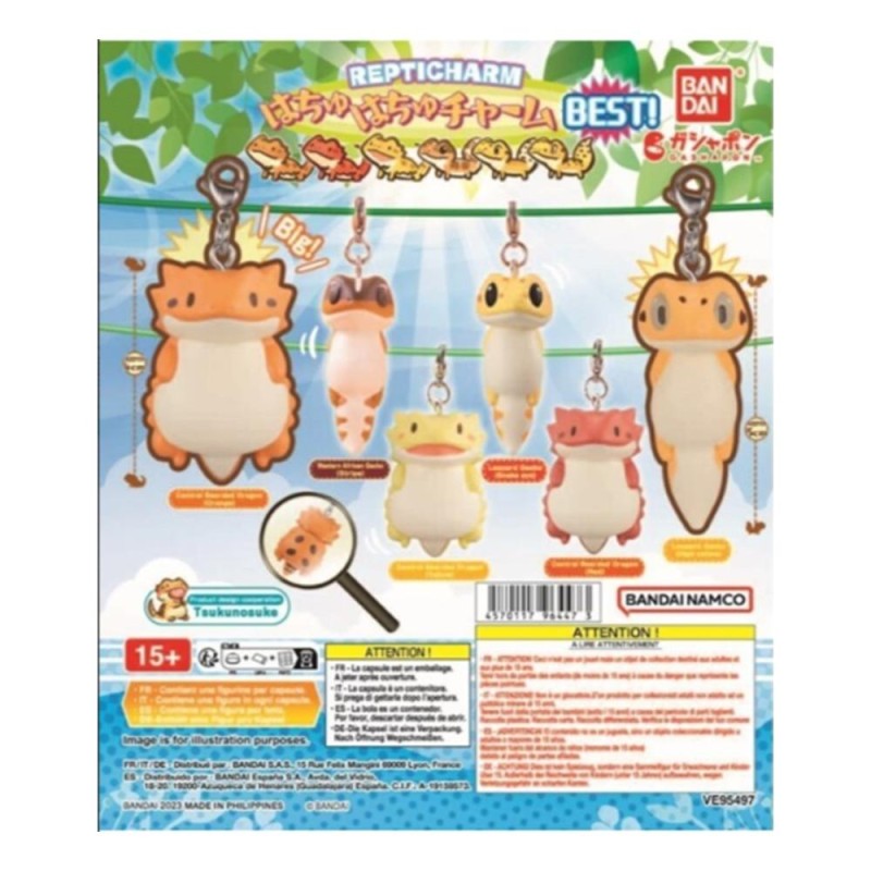 Set gashapon 40 unidades hachuhachu charm