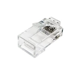 Kit 100 uds conectores rj45 equip