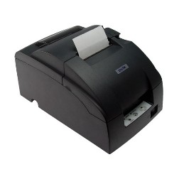 Impresora ticket epson tm - u220d usb negra