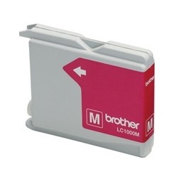 Cartucho tinta brother lc1000m magenta 400