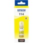 Botella tinta epson ecotank 114 amarillo