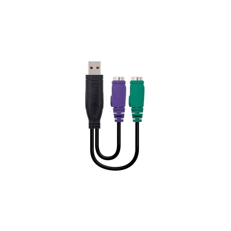 Adaptador usb a 2 x ps