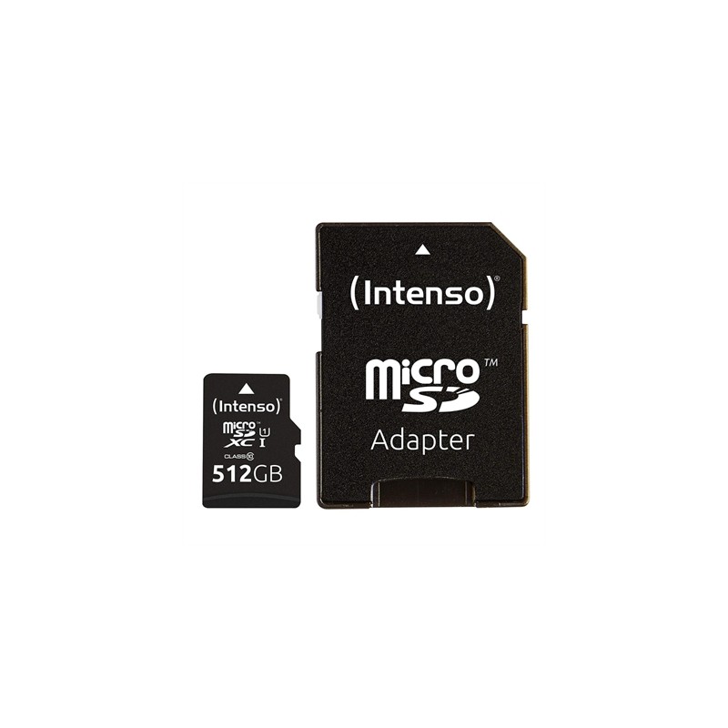 Tarjeta memoria micro sd intenso 512gb