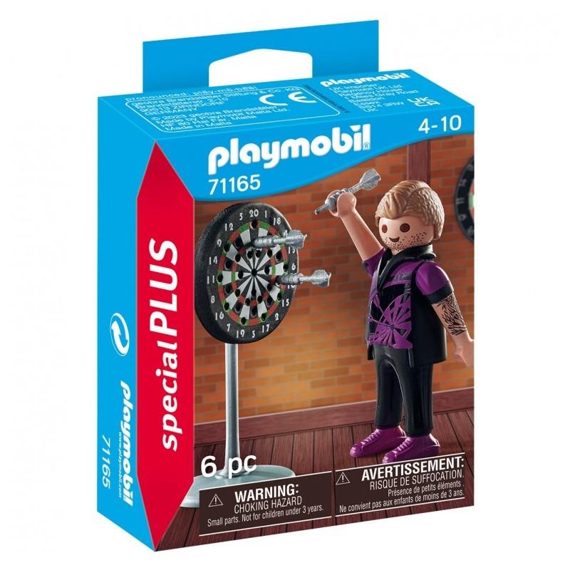 Playmobil jugador dardos